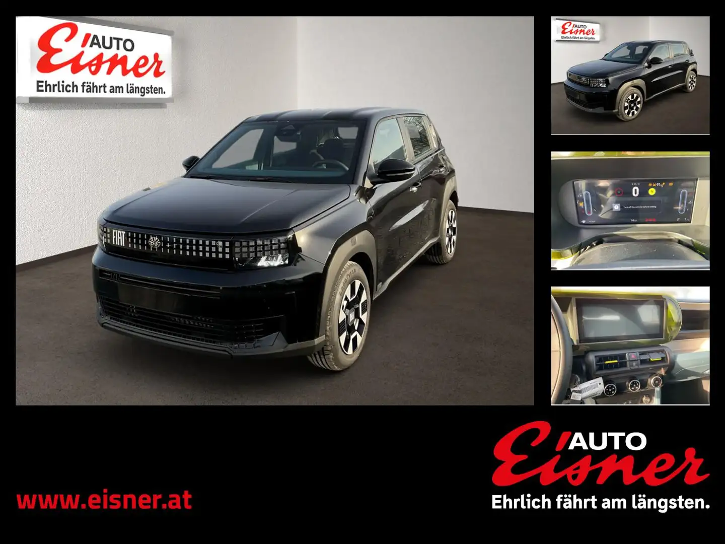 Fiat Grande Panda EDCT ICON HYBRID Schwarz - 1