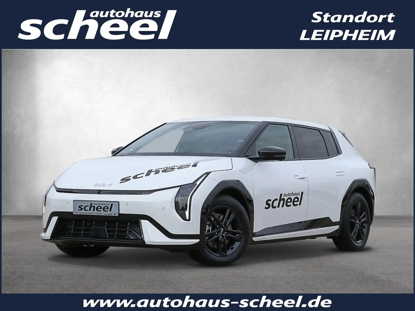 Kia EV4 81 KW GT-Line ACC/HUD/Kam./KeyLess/KlimaA/360 Blanc - 1