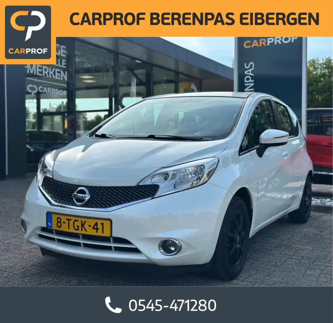 Nissan Note 1.2 Acenta Perfect onderhouden '' Airco - Elektris Weiß - 1