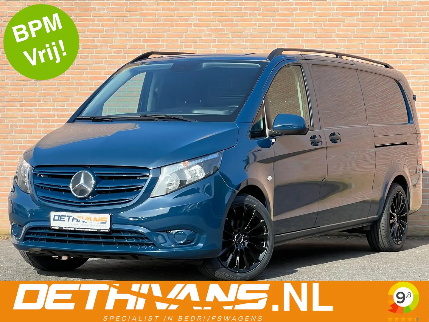 Mercedes-Benz Vito 114CDI 136PK 9G-Tronic XL / Distronic / Camera / E Blauw - 1