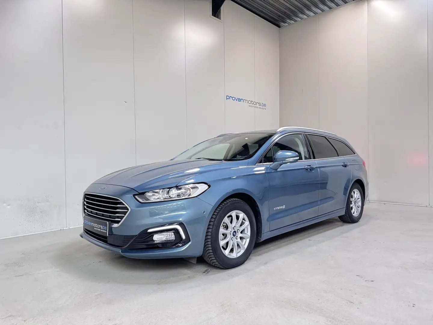 Ford Mondeo 2.0 Benzine HEV Autom. - GPS - Airco - Topstaat! Blauw - 1