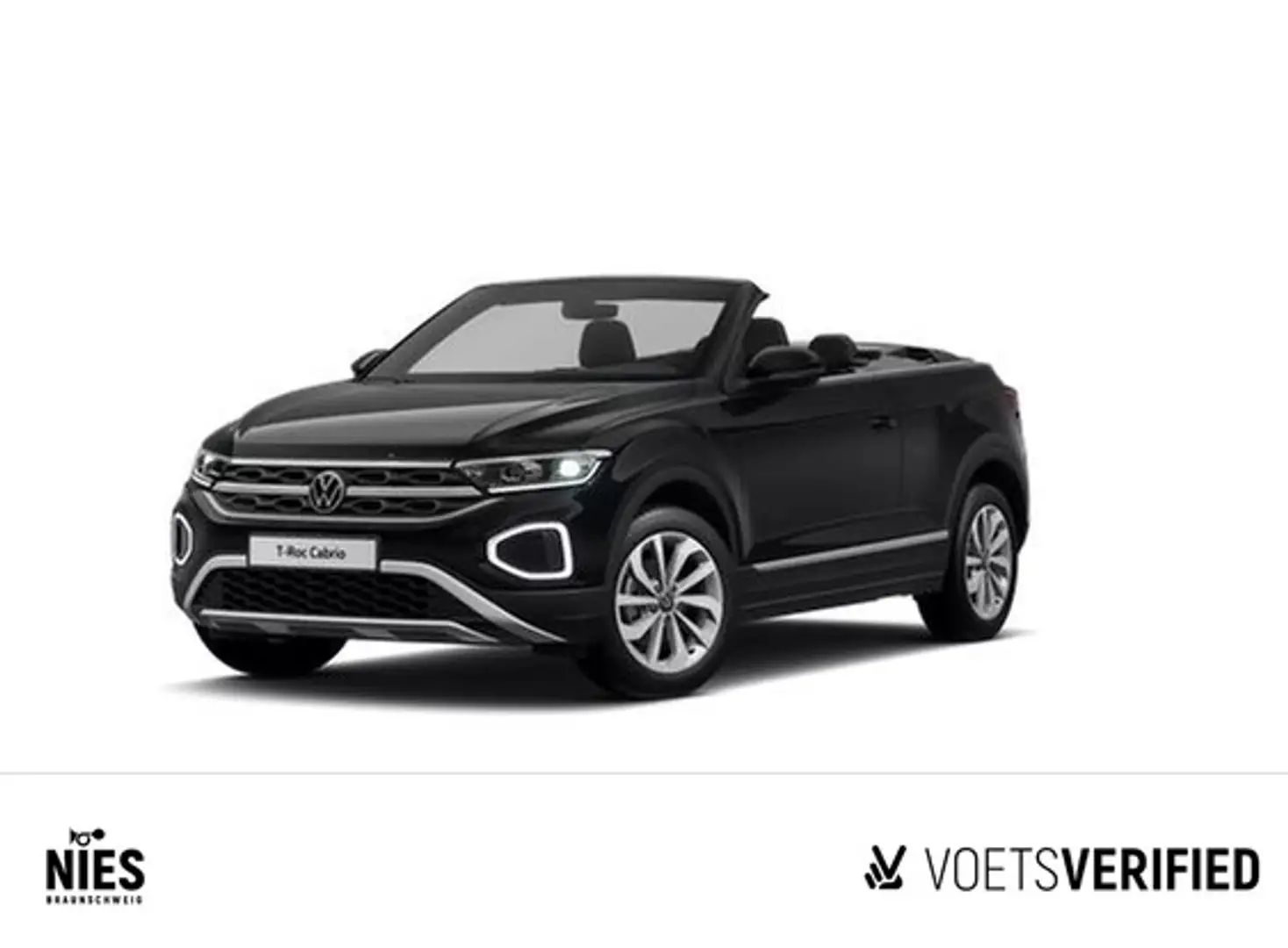 Volkswagen T-Roc Cabriolet Style 1.5 TSI DSG RearView+App-Connec... Schwarz - 1