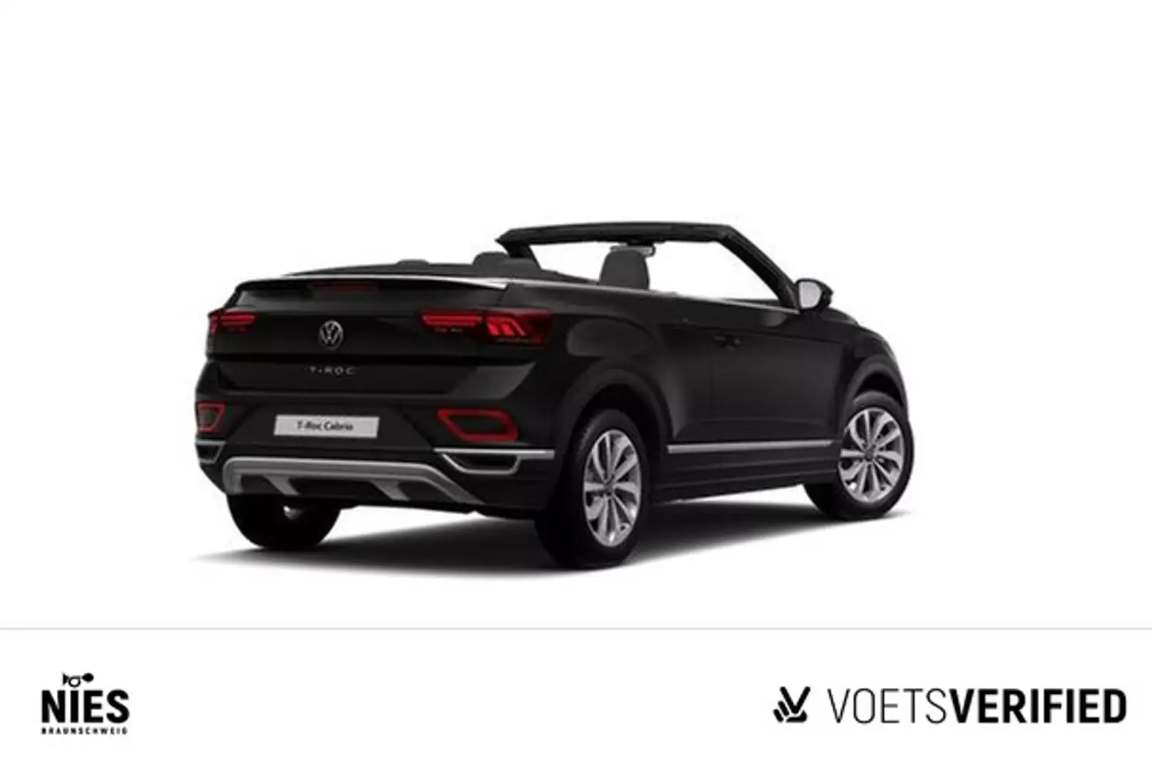 Volkswagen T-Roc Cabriolet Style 1.5 TSI DSG RearView+App-Connec... Noir - 2