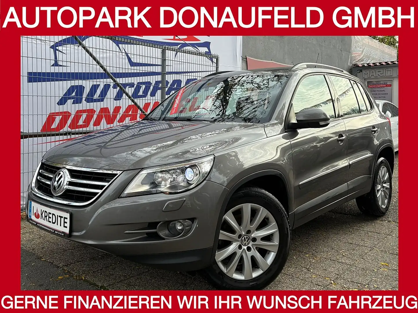 Volkswagen Tiguan Track 2,0 TDI CR DPF 4Motion*NEUES PICKERL*GEPF... Grau - 1