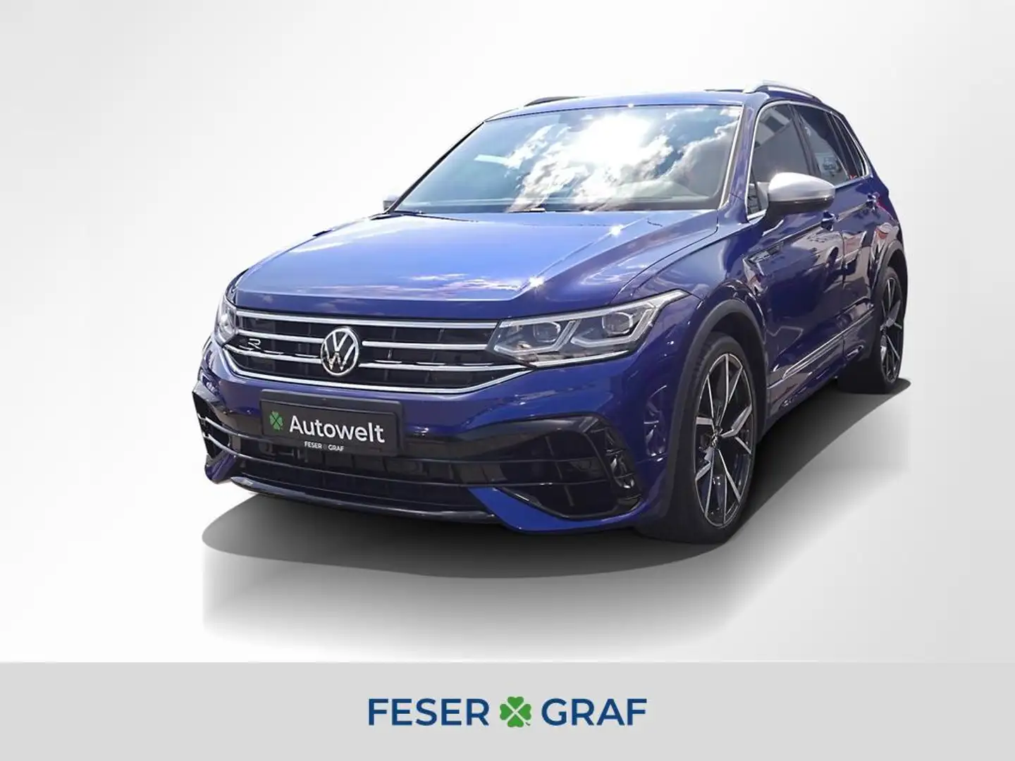 Volkswagen Tiguan R 4Motion 2.0 TSI DSG NAVI,AHK,PANO,RFK Bleu - 1
