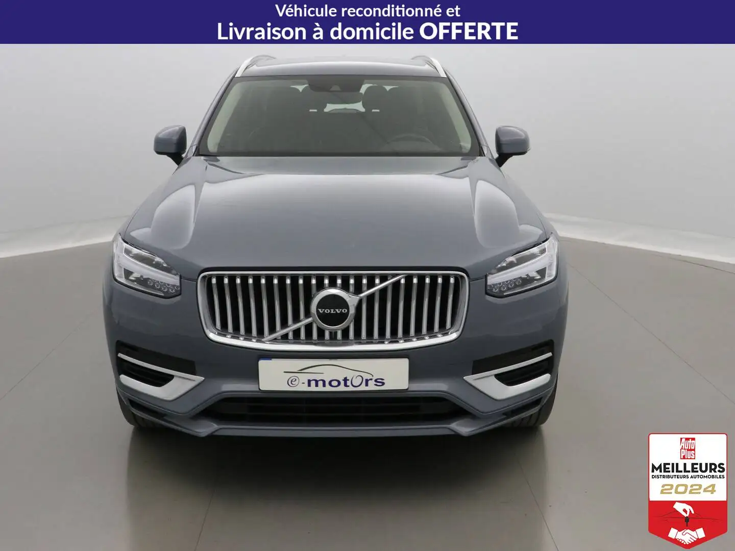 Volvo XC90 Recharge T8 AWD 310 +145ch Inscription 7 places Gris - 2