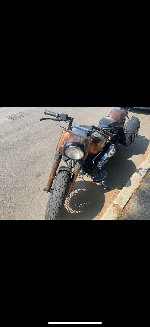Harley-Davidson Softail brončana - 1