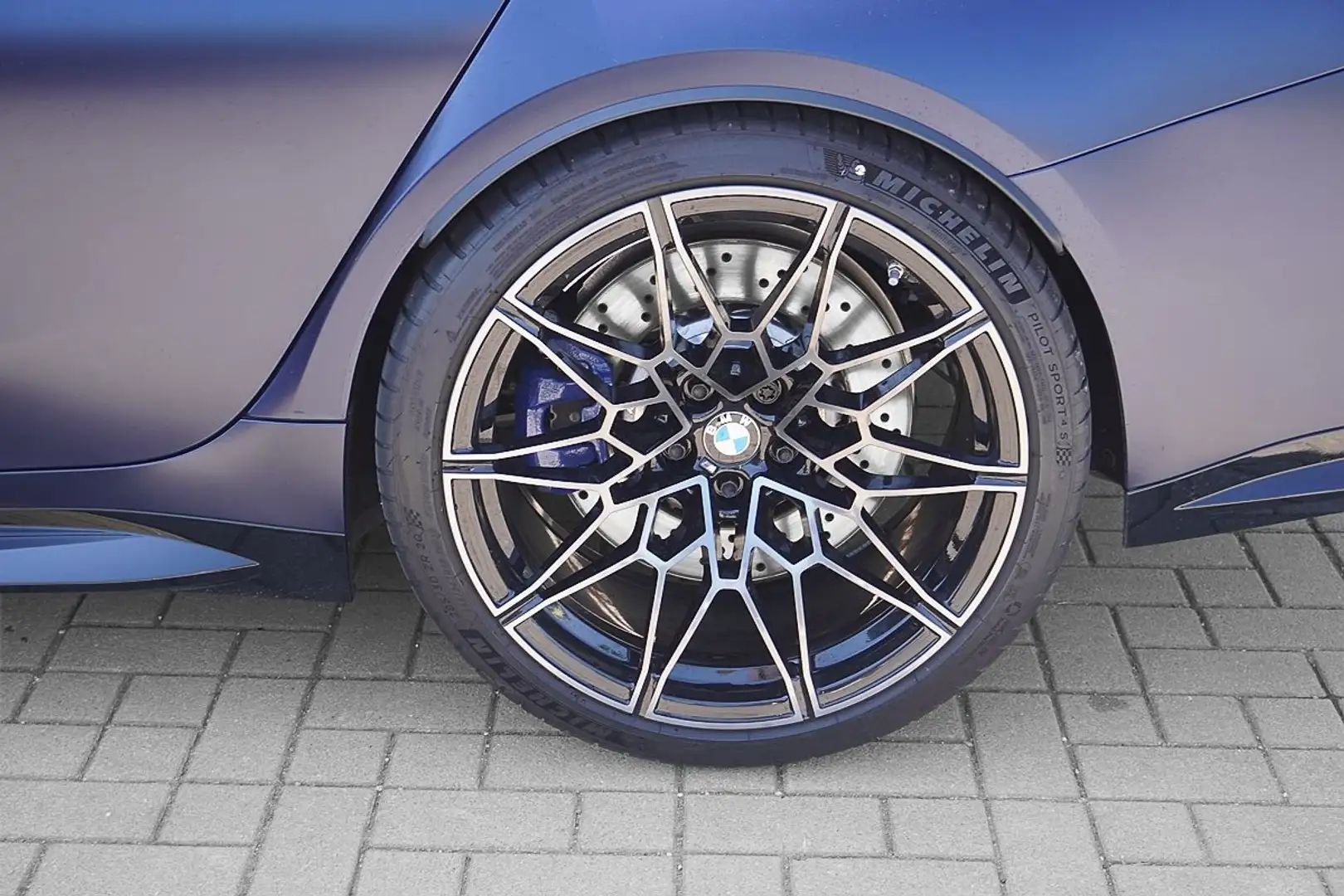 BMW M3 Competition Touring INDIVIDUAL Carbon-Schalensitze Blauw - 2