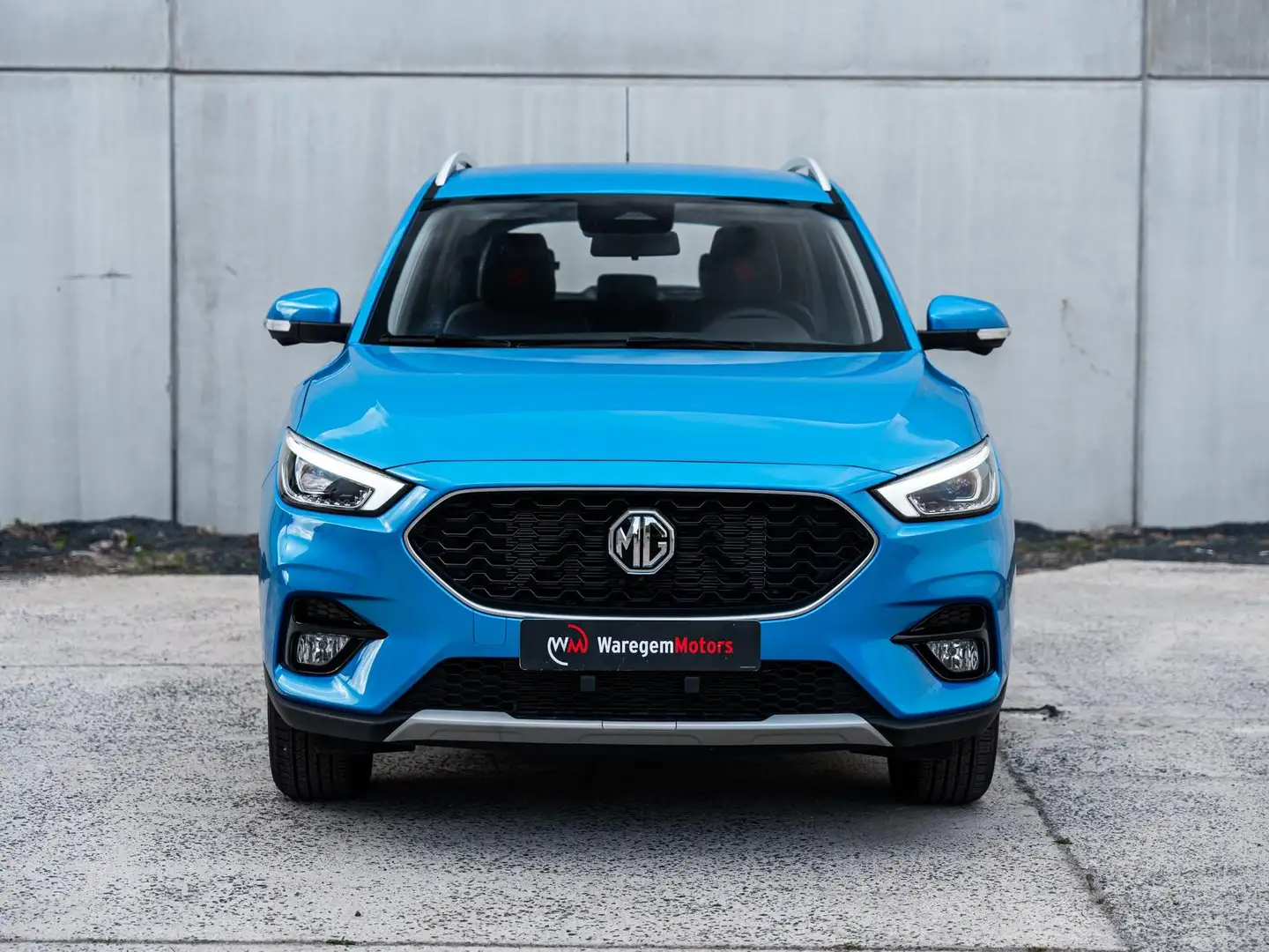 MG ZS ICE 1.5VTI-Luxury-18km! 360°-Cruise-Airco-Leder Blauw - 2