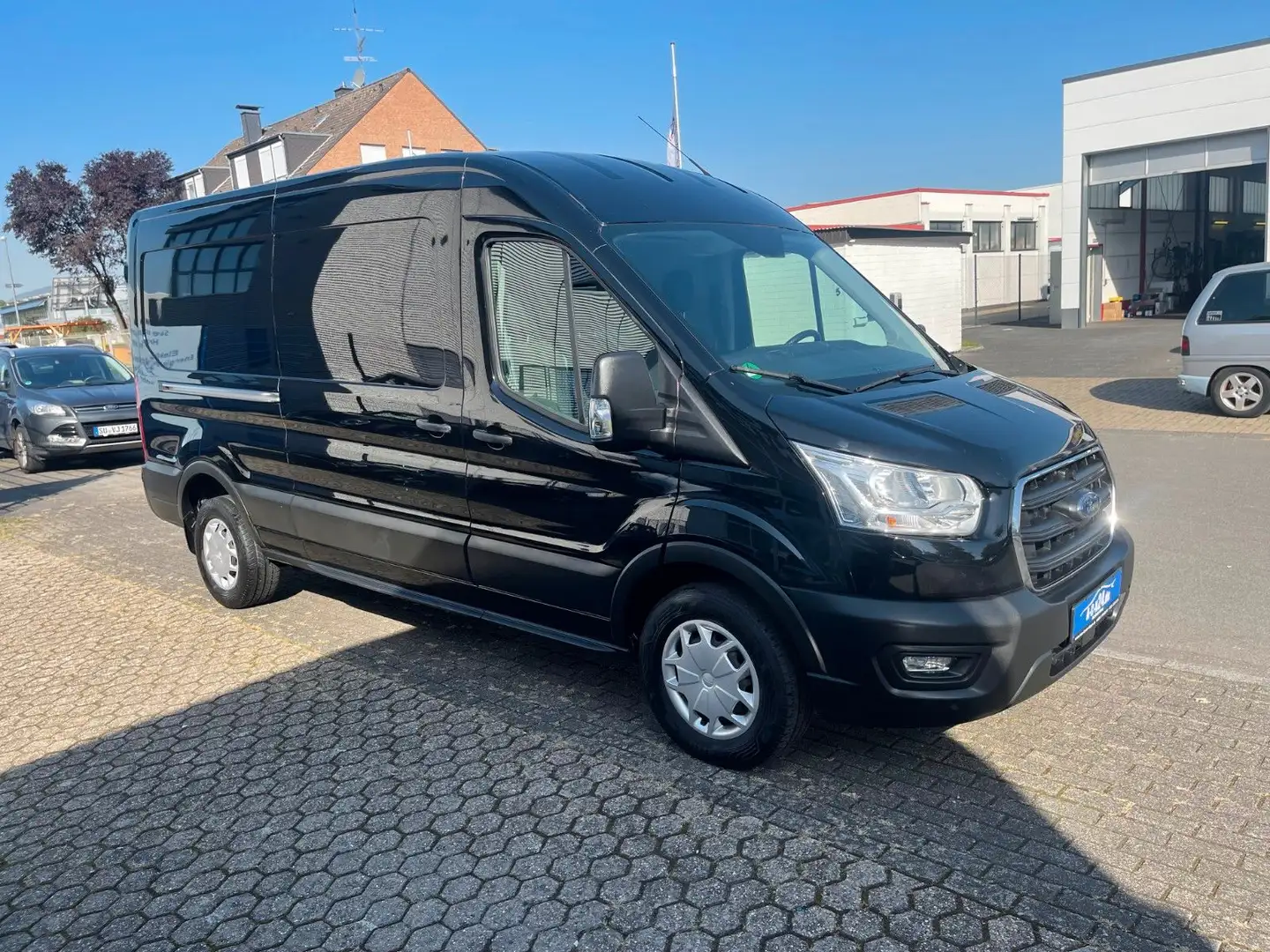 Ford Transit Kasten 350 L3 Trend  Klima EFH ZV Radio Tempoma Zwart - 2
