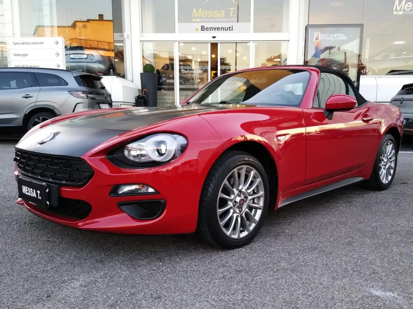 Fiat 124 Spider 1.4 M-AIR 140CV Červená - 1