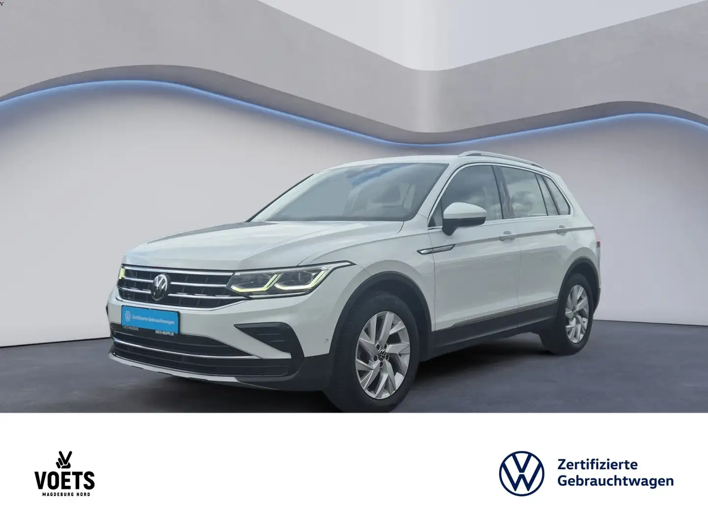 Volkswagen Tiguan 1.5TSI ELEGANCE DSG AHK+LED+Navi+Sitzhzg. Blanco - 1