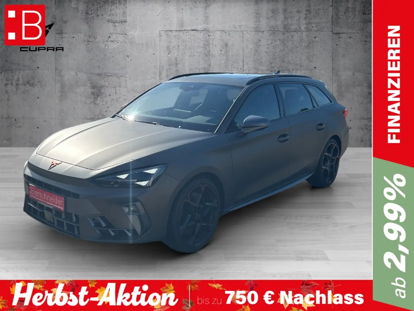 CUPRA Leon Sp. VZ 4Drive DSG ab 325,- EUR mtl. 1500 PANO MATR Bronze - 1