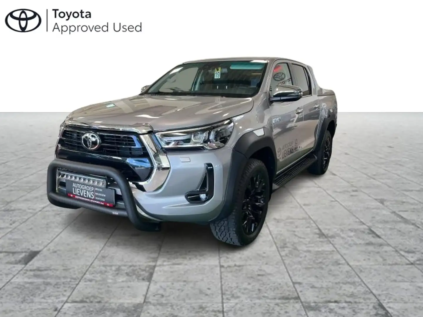 Toyota Hilux 2.8D MHEV Lounge Argent - 1