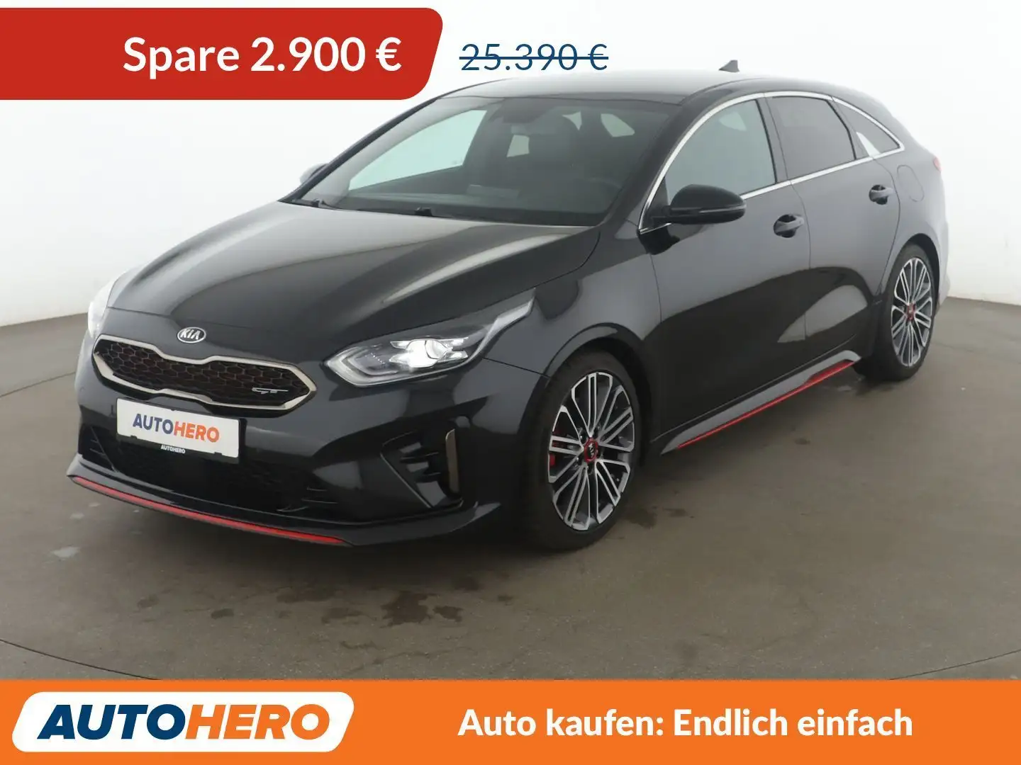 Kia ProCeed / pro_cee'd 1.6 TGDI GT Aut*NAVI*LED*ACC*CAM*PDC*SHZ*KLIMA* Schwarz - 1