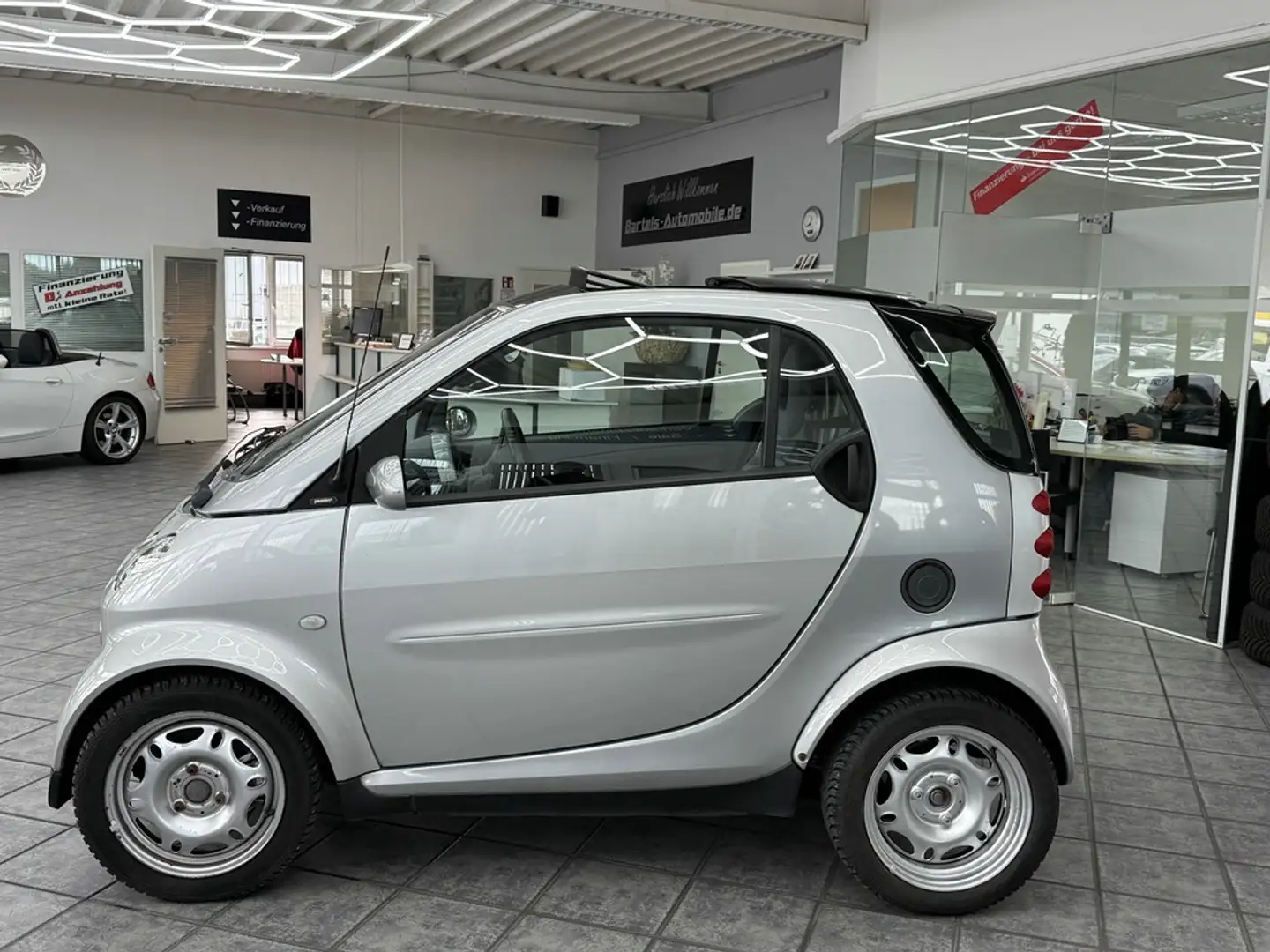smart forTwo Basis, Automatik, Pano, 1 Hd, Klima Silber - 2