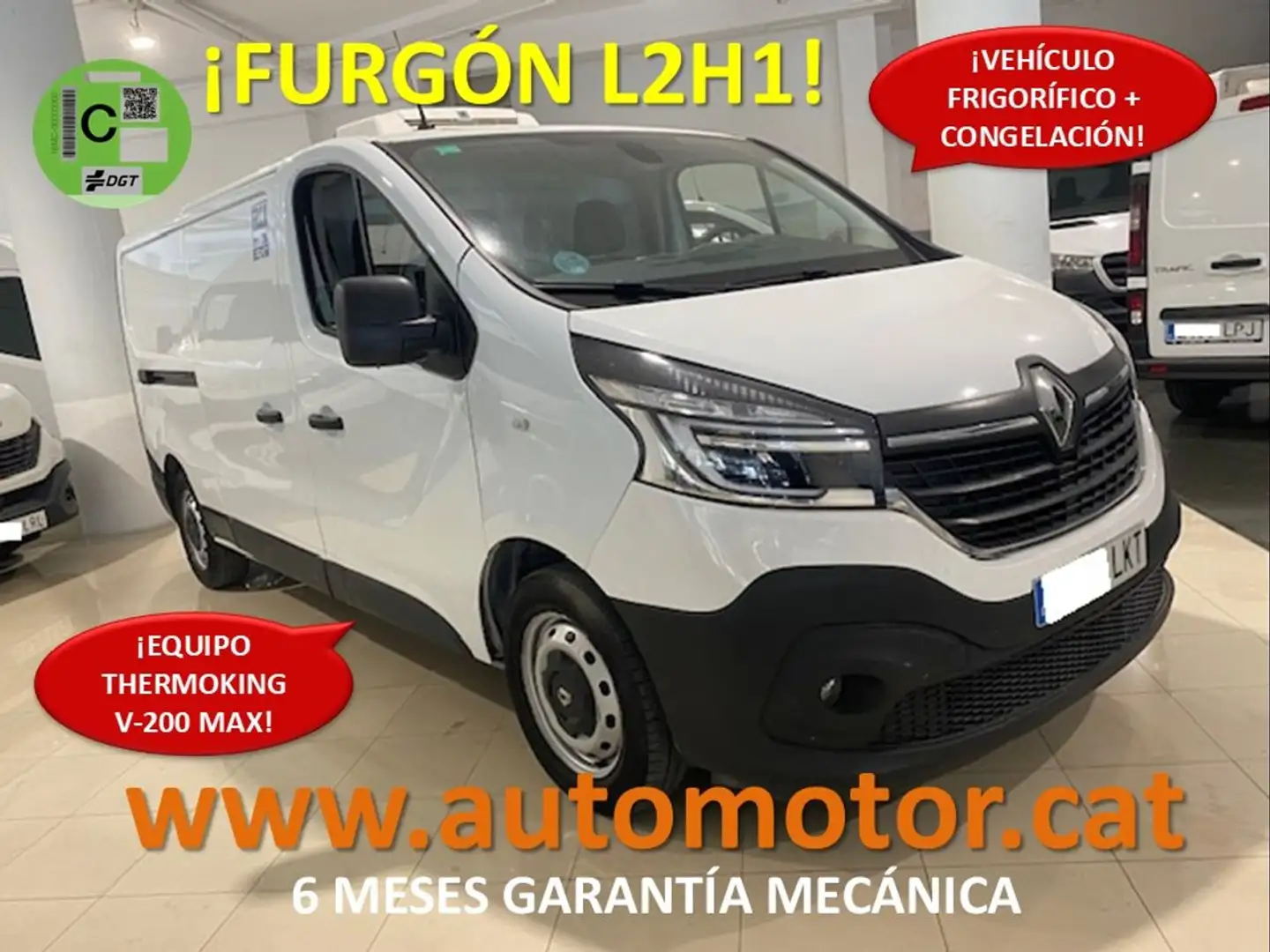 Renault Trafic Furgón 29 L2H1 dCi 88kW Blanco - 1