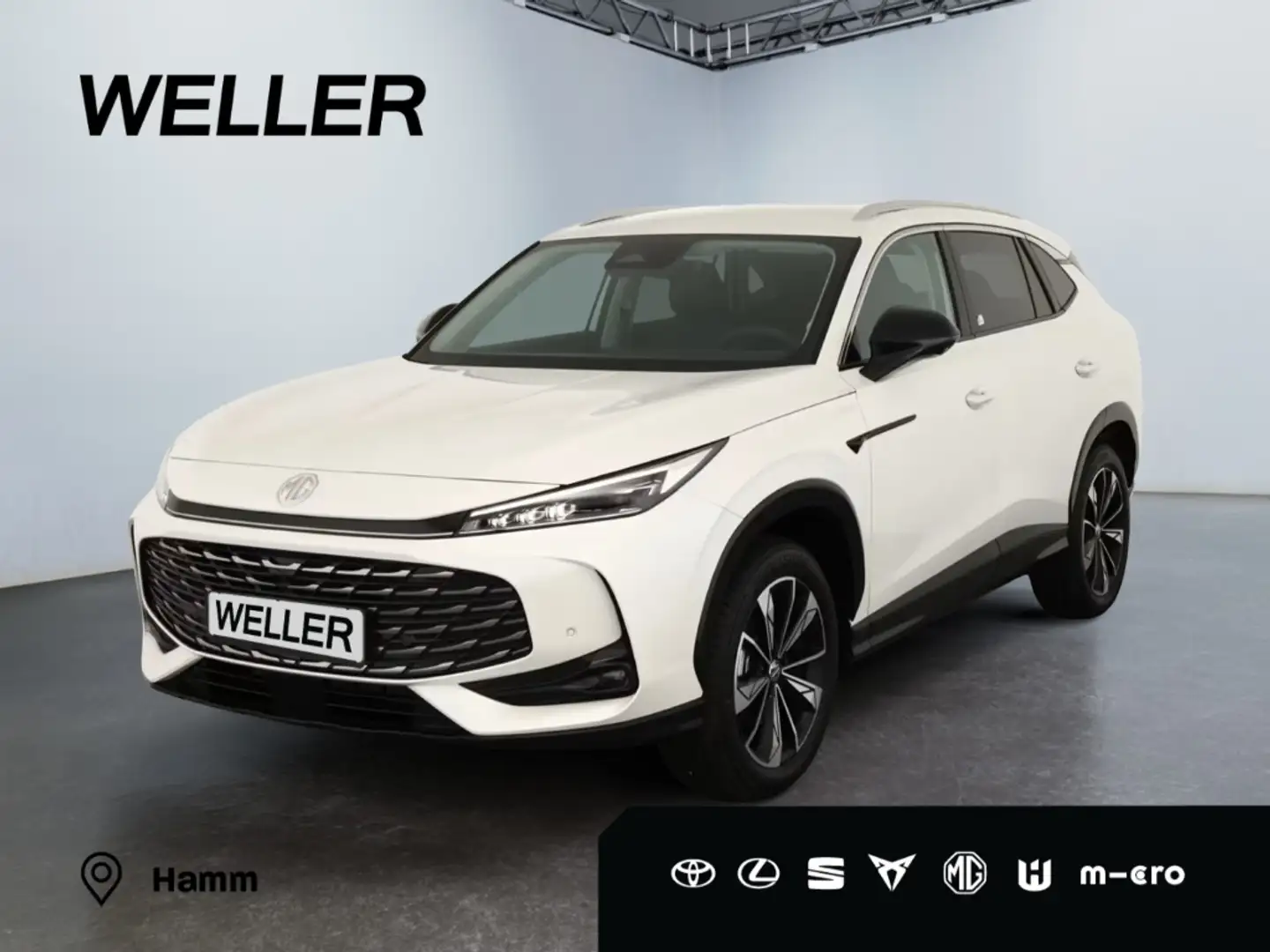 MG HS 1.5T Luxury *Leder*Navi*DAB*Kamera*ACC* Blanc - 1