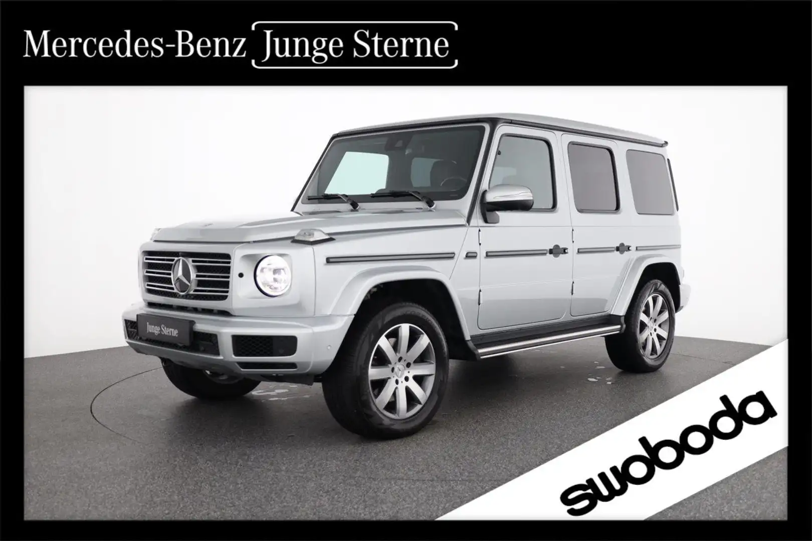 Mercedes-Benz G 350 d 4M Multibeam Standhzg Burmester Widescreen Stříbrná - 1