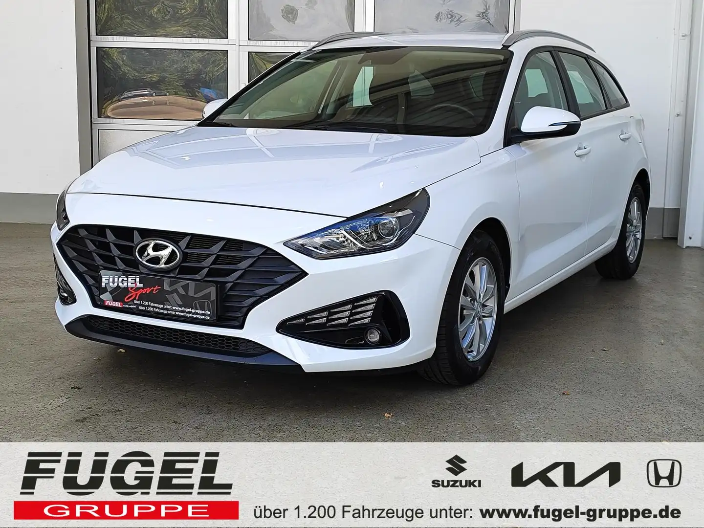 Hyundai i30 Kombi 1.0 T-GDI Klima|PDC|Car-Play Weiß - 1