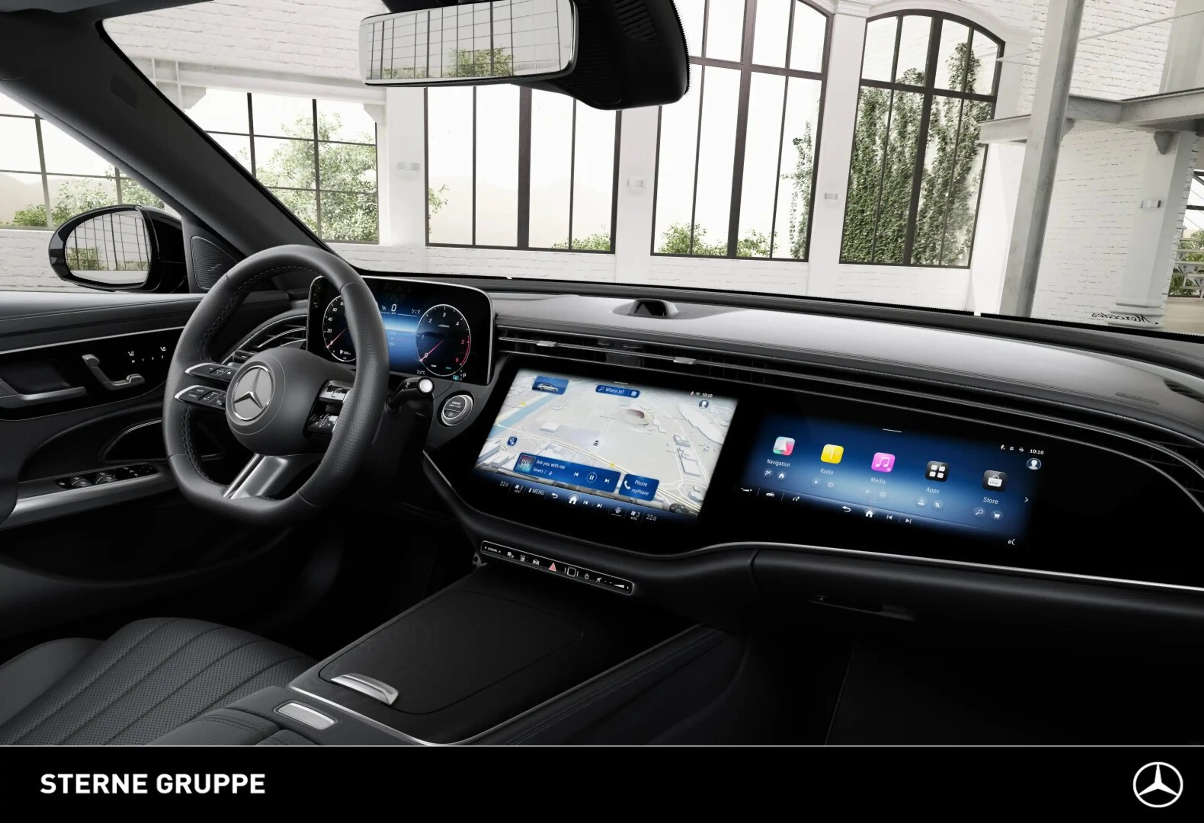 Mercedes-Benz E 450 E 450 d 4M AMG HUD Pano Burm AHK 360° Ambi Keyl — photo 6