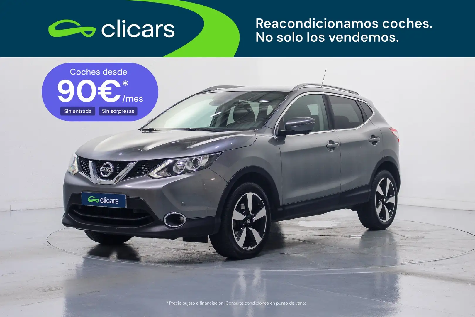 Nissan Qashqai 1.5dCi N-Connecta 4x2 Gris - 1