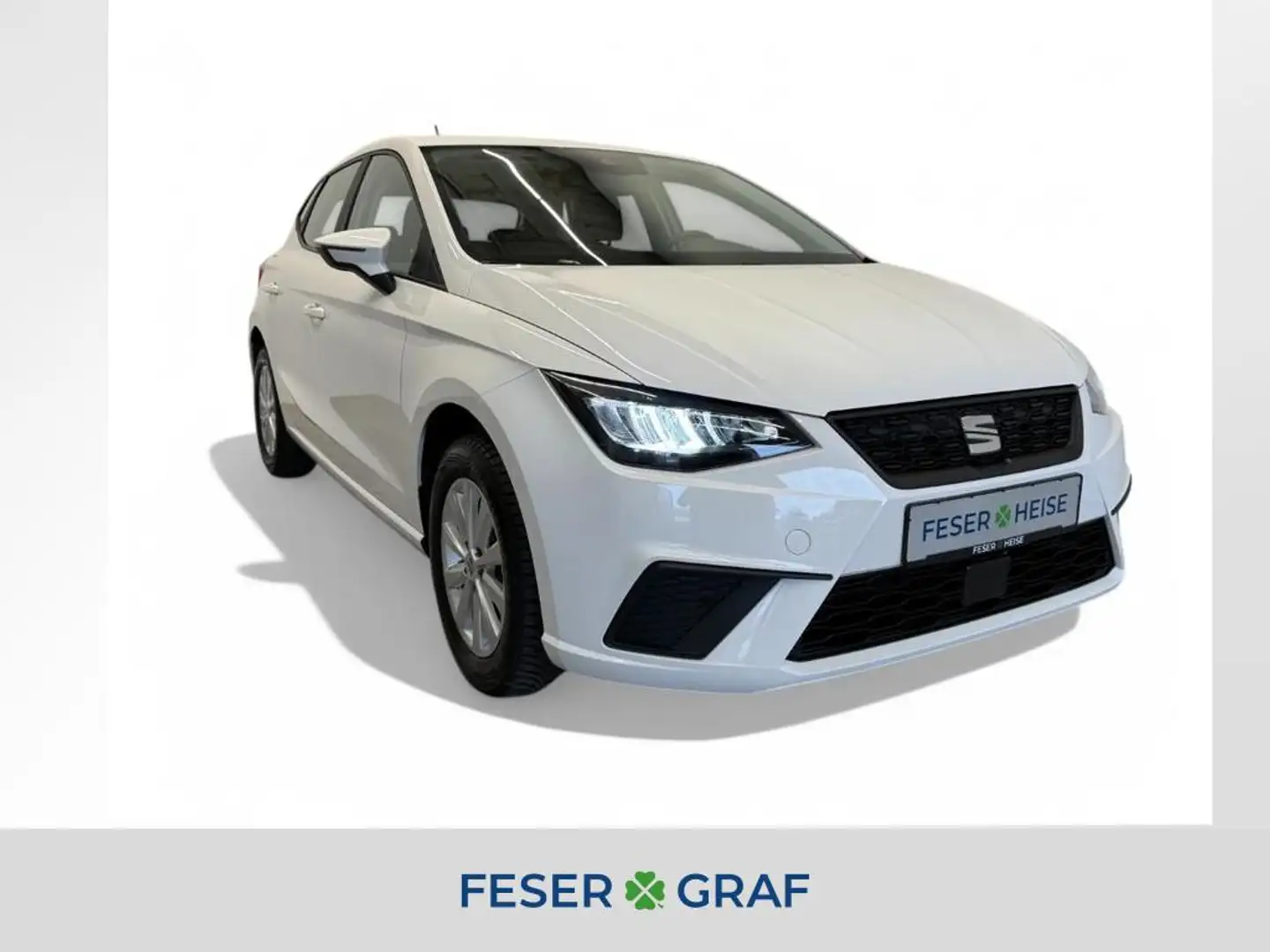 SEAT Ibiza Style 1.0 TSI LED/Sitzhzg./Einparkhilfe/Bluetooth Weiß - 1