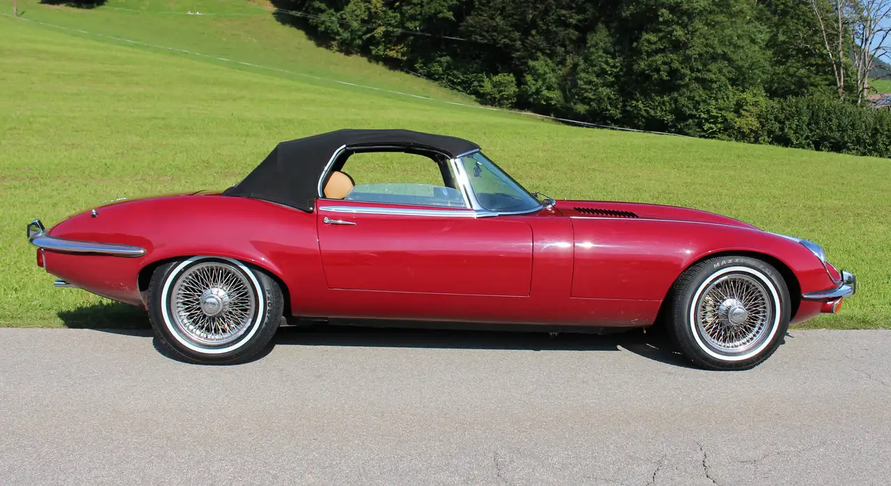 Jaguar E-Type Serie III V12 Roadster Originales Fahrzeug im E r s t l a c k und mit g a r a n t i e r t e r Laufleistung, foto 4