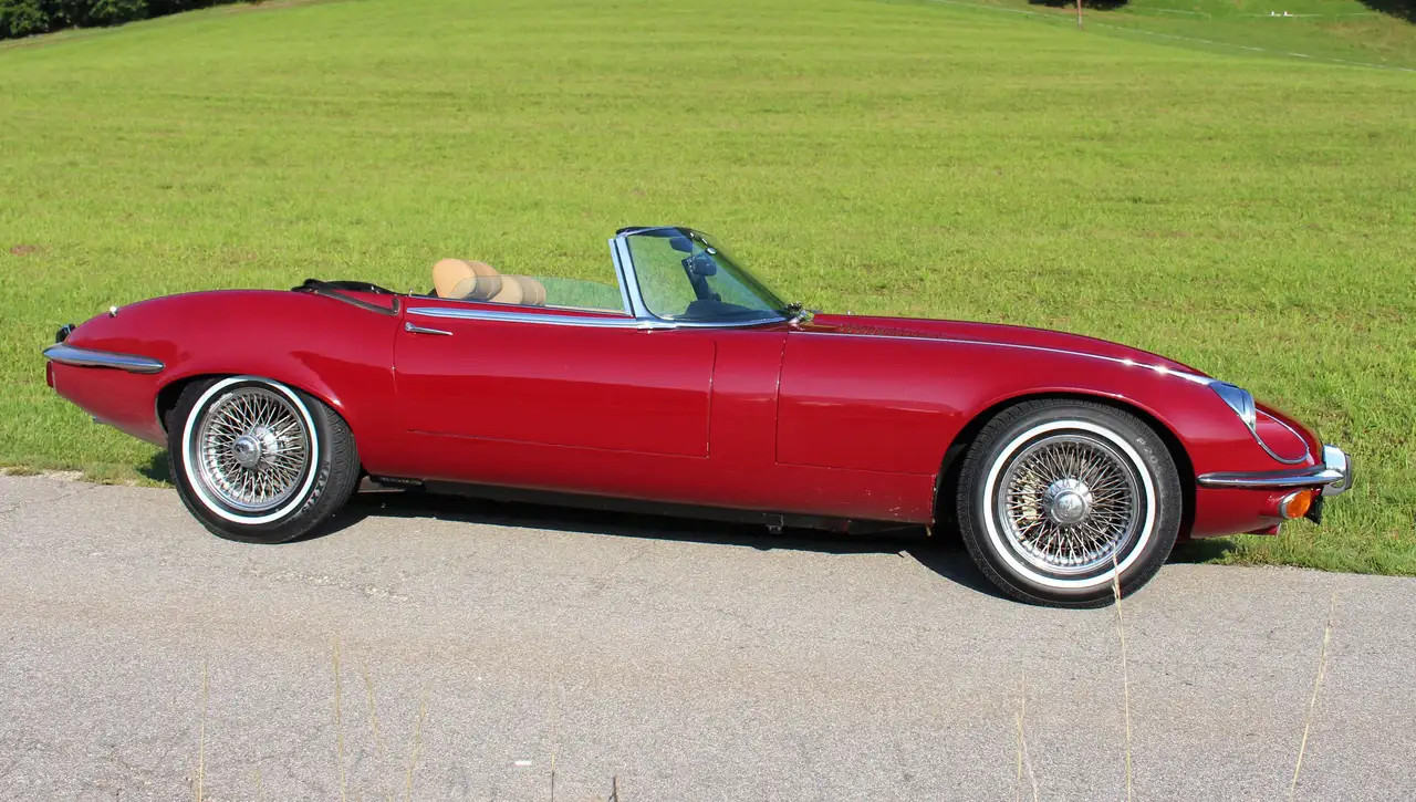 Jaguar E-Type Serie III V12 Roadster Originales Fahrzeug im E r s t l a c k und mit g a r a n t i e r t e r Laufleistung, foto 3