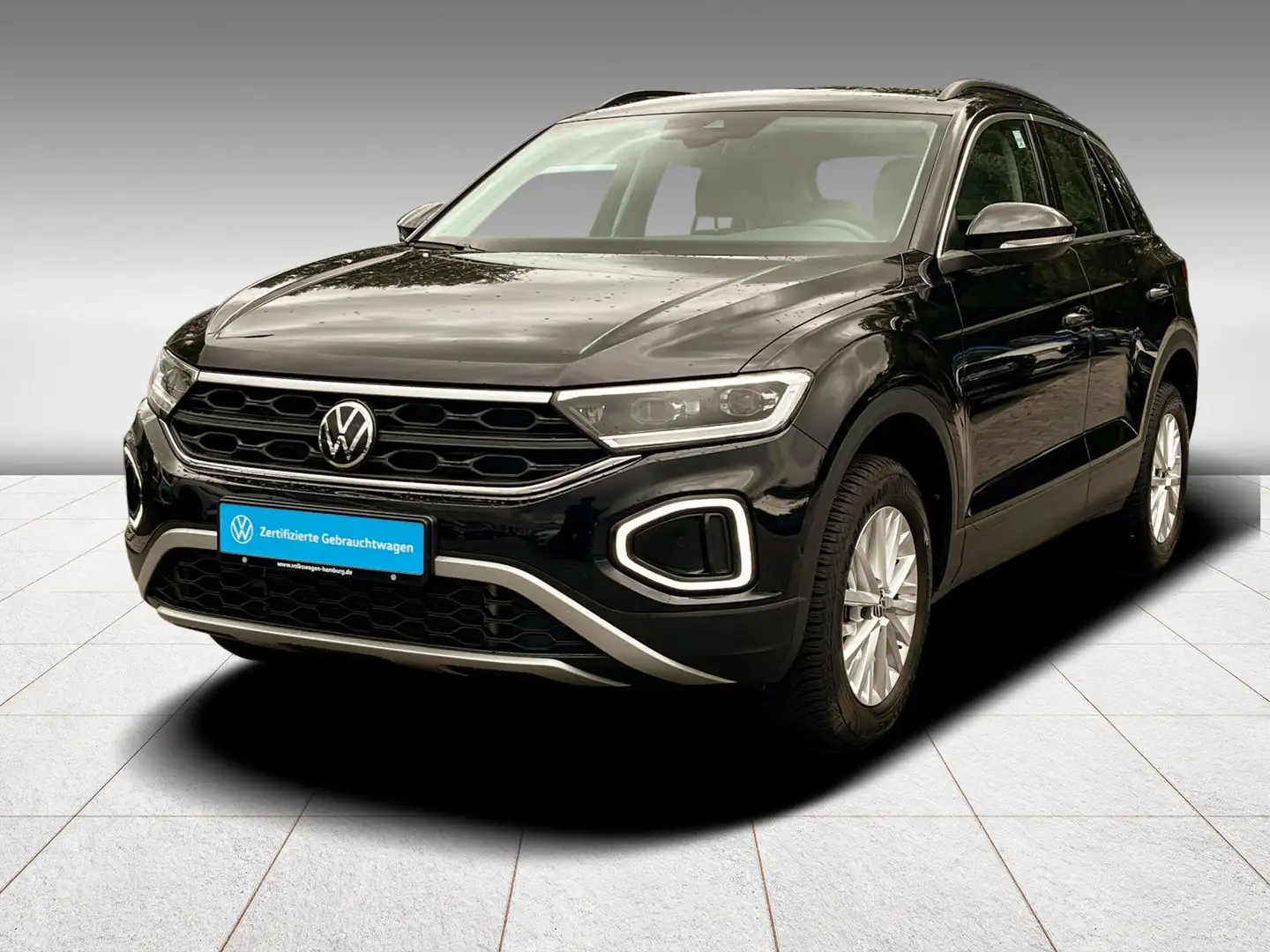 Volkswagen T-Roc Life 1.5 TSI DSG Sitzheizung Einparkhilfe Schwarz - 2