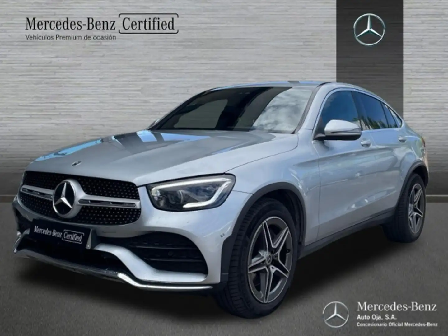 Mercedes-Benz GLC 300 Coupé 300d 4Matic 9G-Tronic Plateado - 1