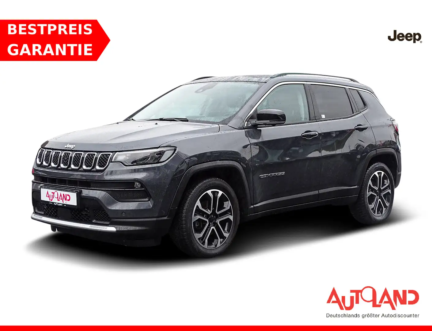 Jeep Compass 1.3 80th Anniversary FWD LED Navi 360° Grau - 1