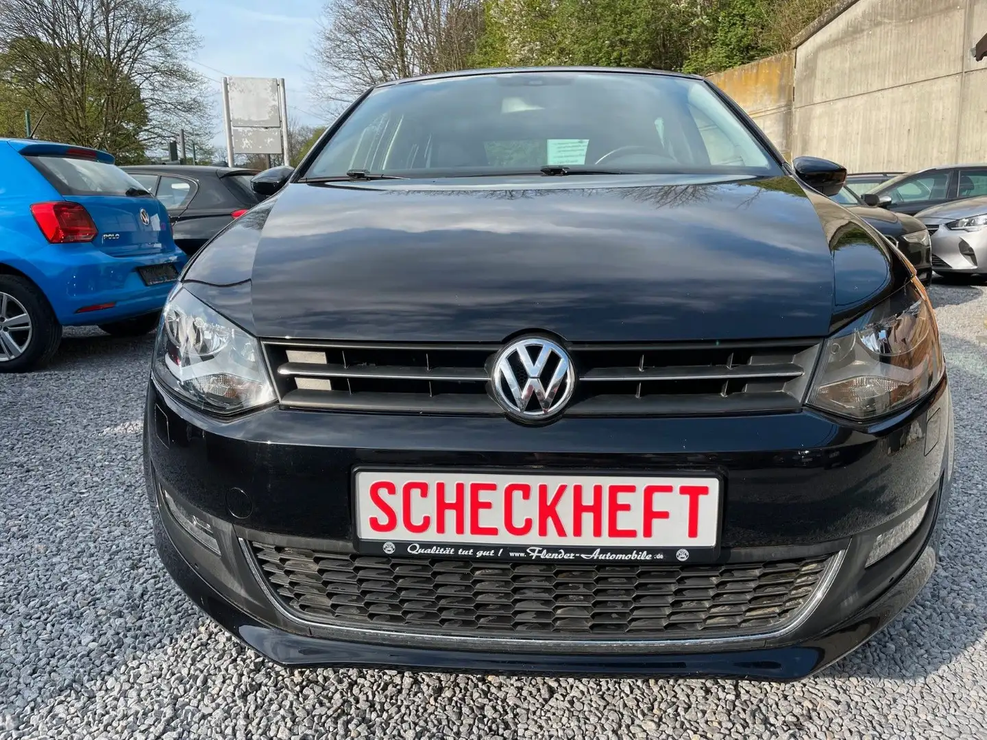 Volkswagen Polo V 1.4 SHZ,5-T,Klimaaut. inkl. 3 J. Garantie Negro - 2
