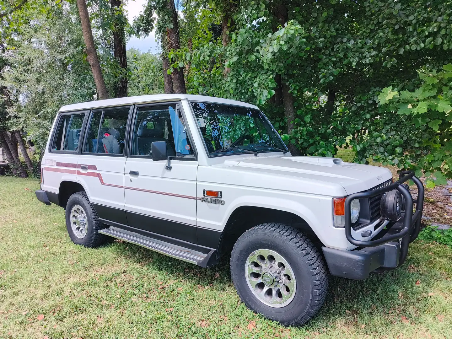 Mitsubishi Pajero Pajero Wagon 2.5 td SE my88 Bianco - 2