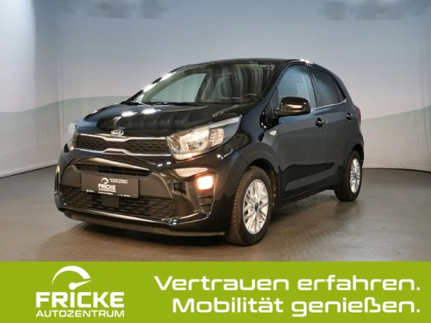 Kia Picanto Dream Team+USB+Navigation+Klimaautomatik+Kamera Schwarz - 1