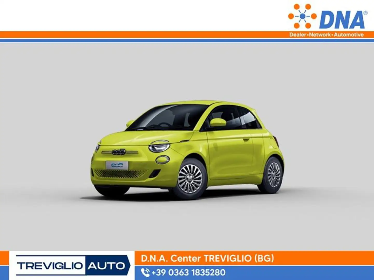 Fiat 500e 3+1 500 + LA PRIMA BY BOCELLI Yellow - 1