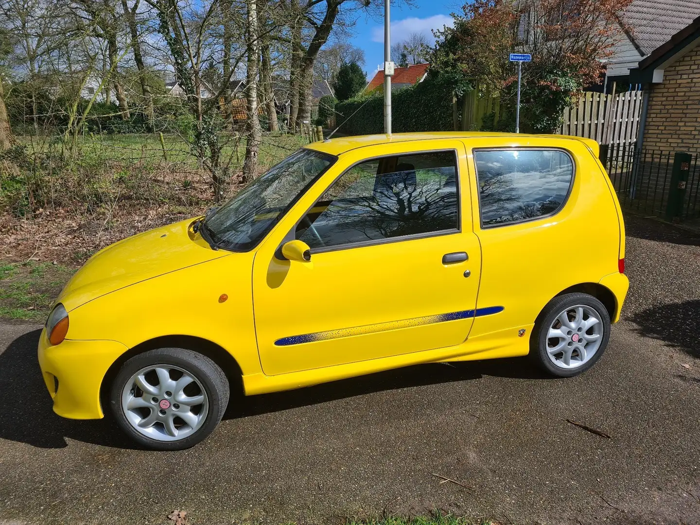 Fiat Seicento Sporting Abarth Geel - 1