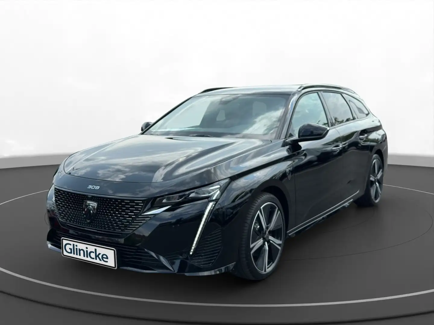 Peugeot 308 SW GT HYBRID 145 e-DSC6 Schwarz - 2