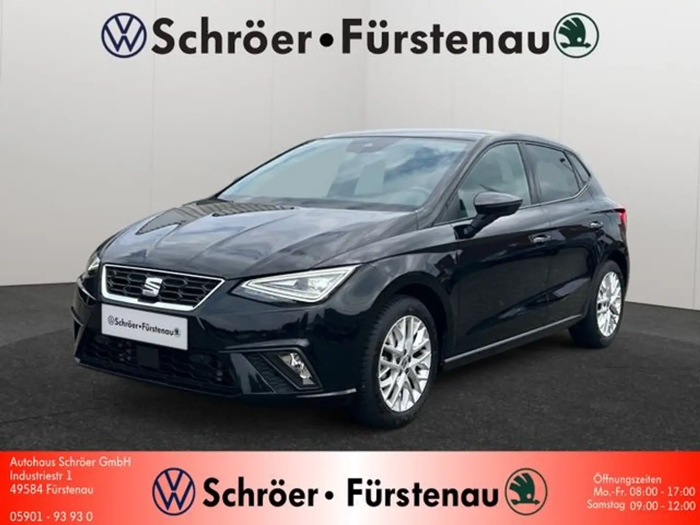 SEAT Ibiza FR-Line1.0 TSI (LED ACC Navi) Noir - 2