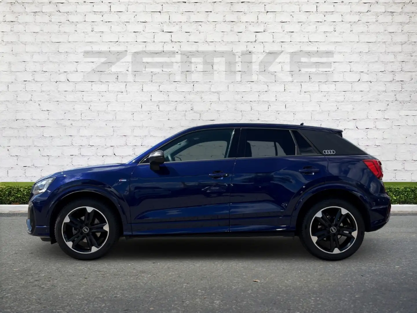 Audi Q2 35 TFSI S tronic S line AHK-abnehmbar Navi Digital Bleu - 2