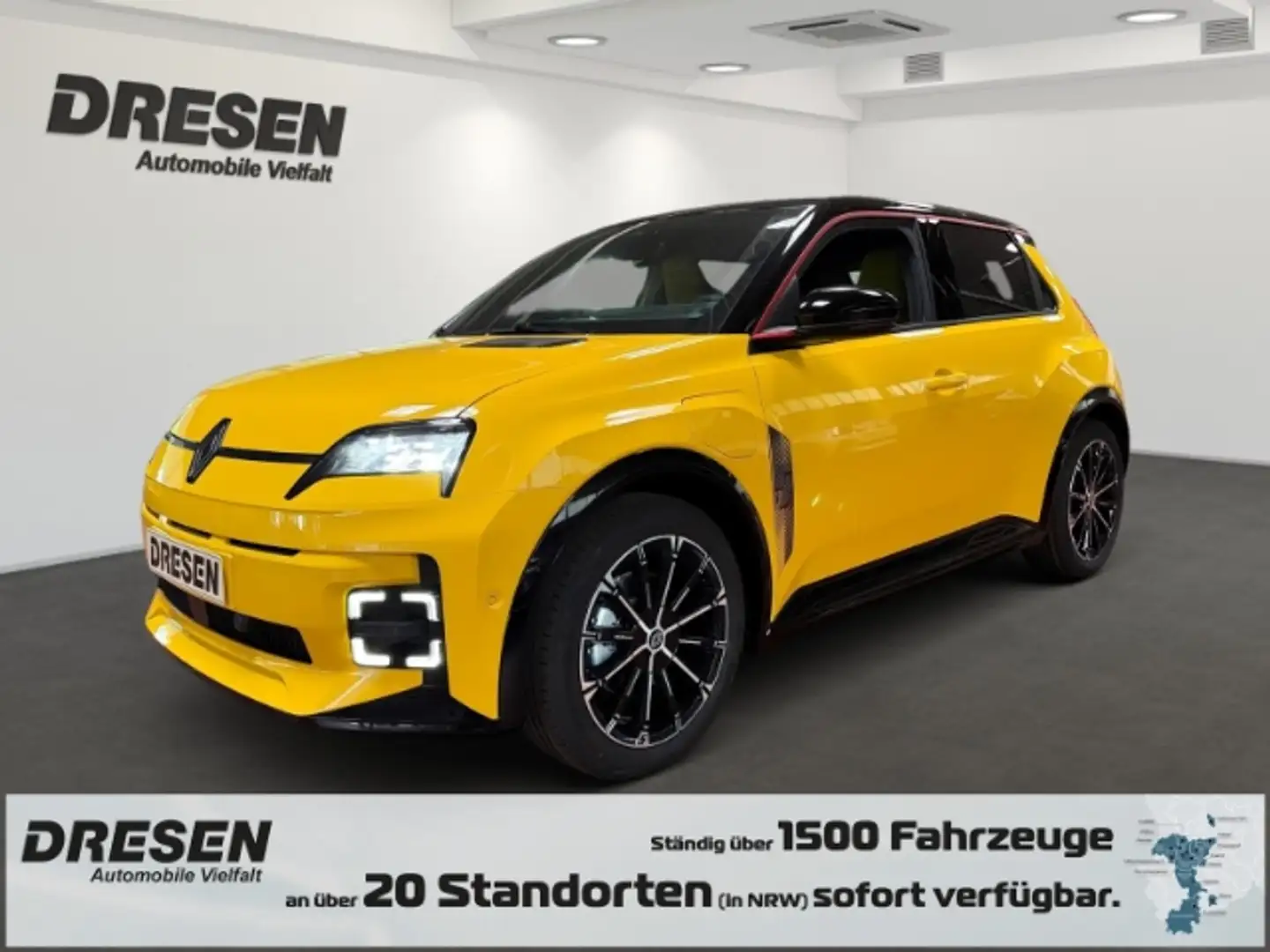 Renault R 5 E-Tech Iconic Five 120 Urban Range HARMAN-KARDON-S Sárga - 1