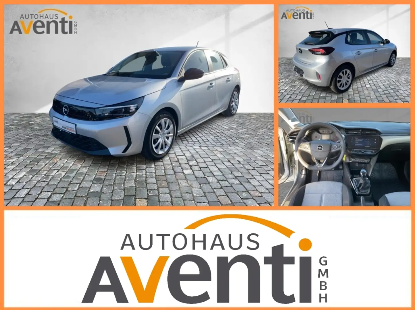 Opel Corsa F 1.2 *LED*Lane Assist*Winter Paket*Apple* Zilver - 1