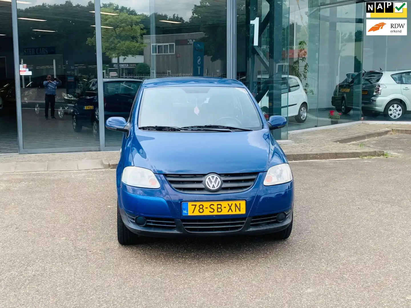 Volkswagen Fox 1.2 Trendline bj 2005 met APK NAP Blu/Azzurro - 1