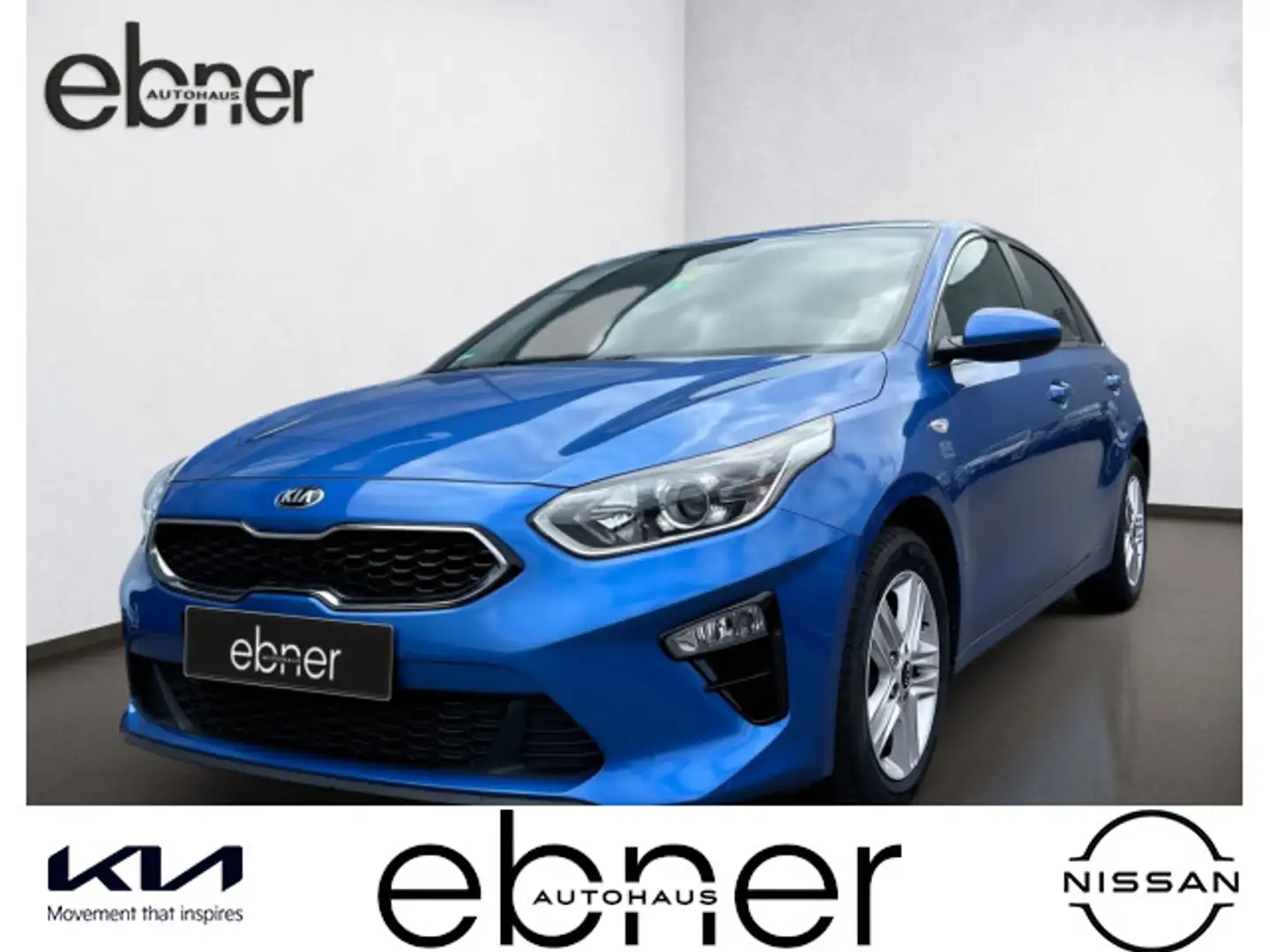 Kia Ceed / cee'd Ceed 1.4 TGDI Vision 140PS Navi + Komfortpaket Bleu - 1