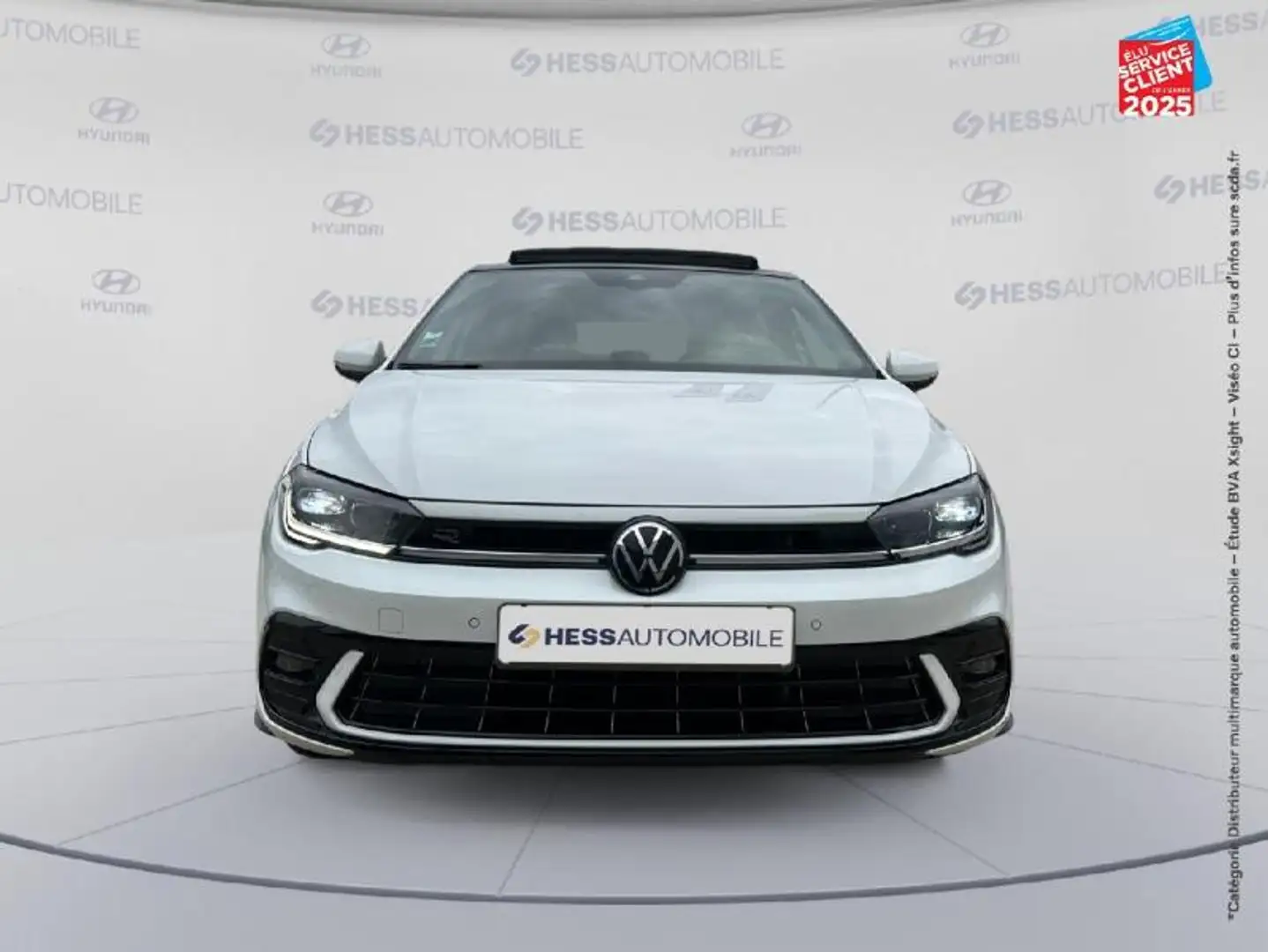 Volkswagen Polo 1.0 TSI 95ch R-Line DSG7 Blanc - 2