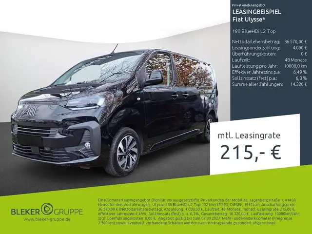 Fiat Ulysse 180 BlueHDi L2 Top
