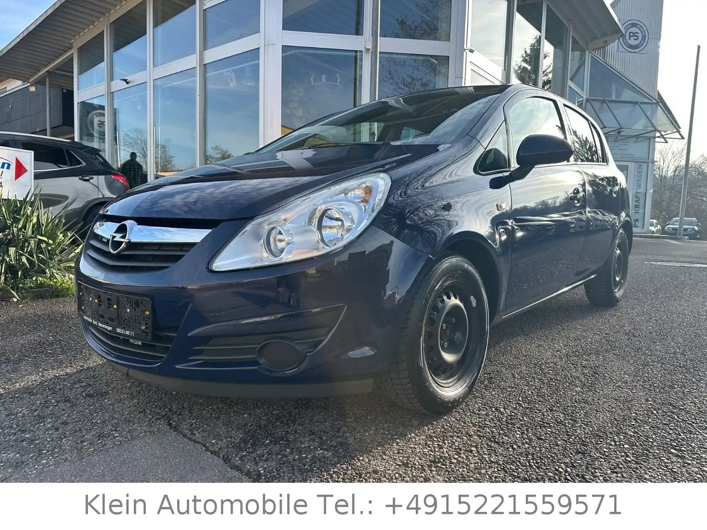 Opel Corsa D Edition TÜV NEU 2.Hand Klima Blau - 1