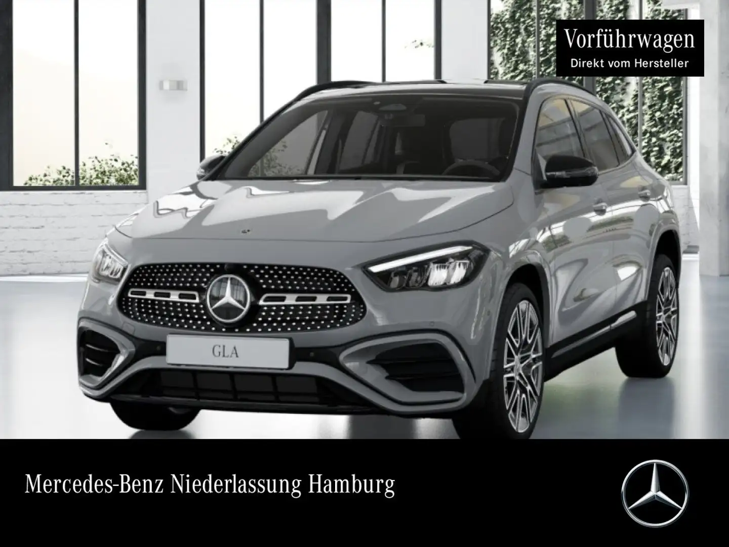 Mercedes-Benz GLA 200 AMG+NIGHT+PANO+360°+AHK+LED+TOTW+KEYLESS Gris - 1
