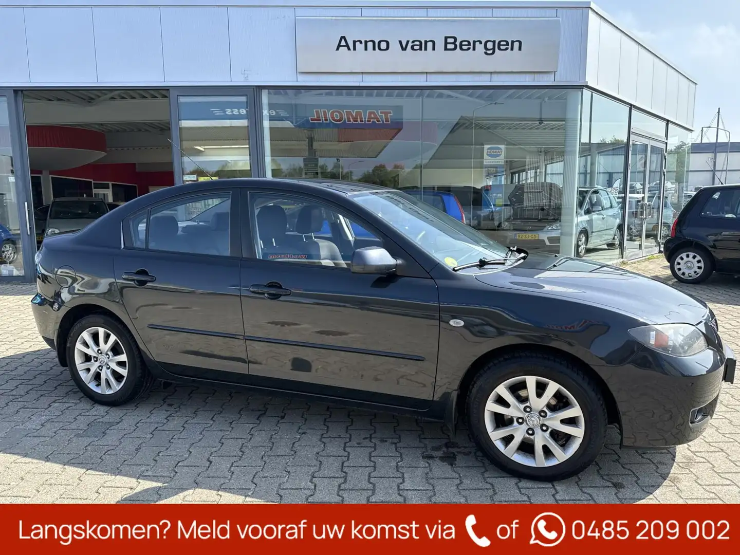 Mazda 3 1.6 S-VT Touring, airco, cruisecontrol, trekhaak, Zwart - 1