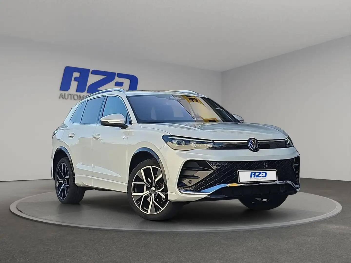 Volkswagen Tiguan R-Line 4M DSG STNDHZ 5-JAHRE GARANTIE PANO Blanc - 2